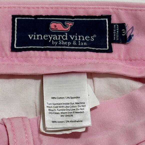 Vineyard Vines Breaker Short Men Shorts Size 34 Pink 9" Inseam Preppy Casual - Picture 3 of 8